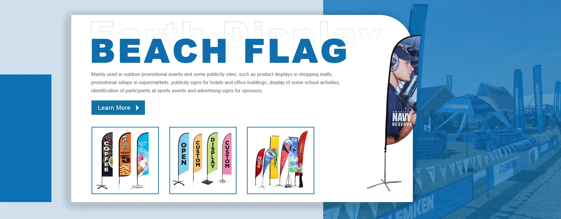 해변 깃발 공급업체